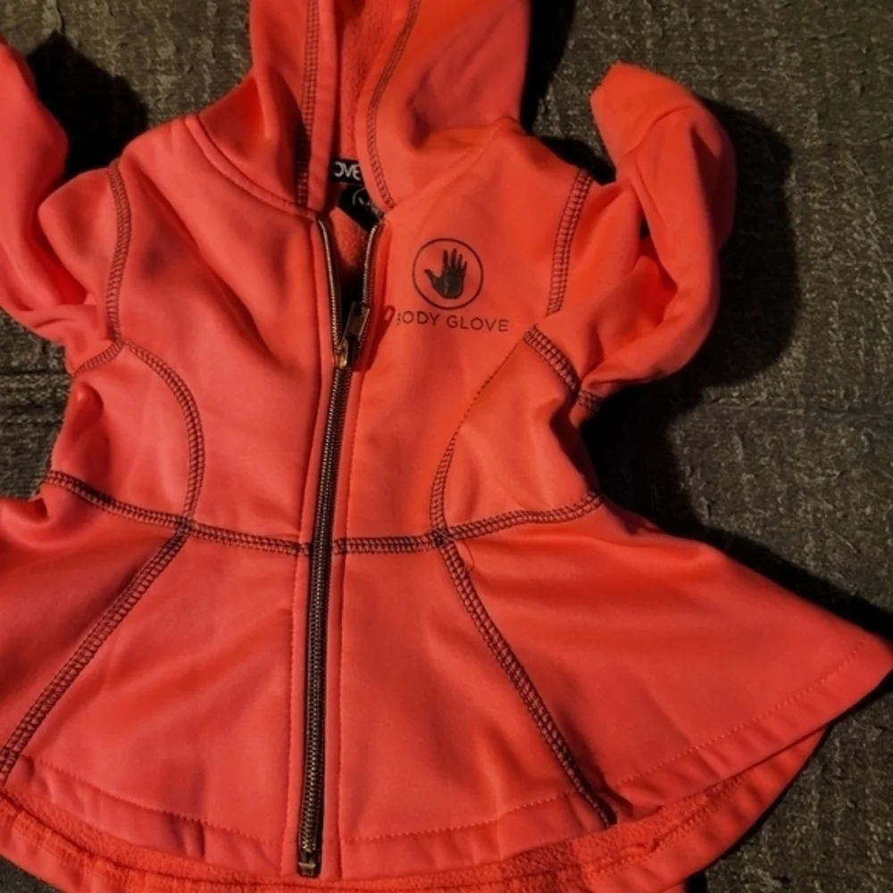 Body‎ Glove size 12m coral & gray 2pc outfit